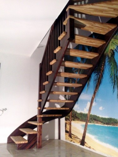 Лестница в загородном доме