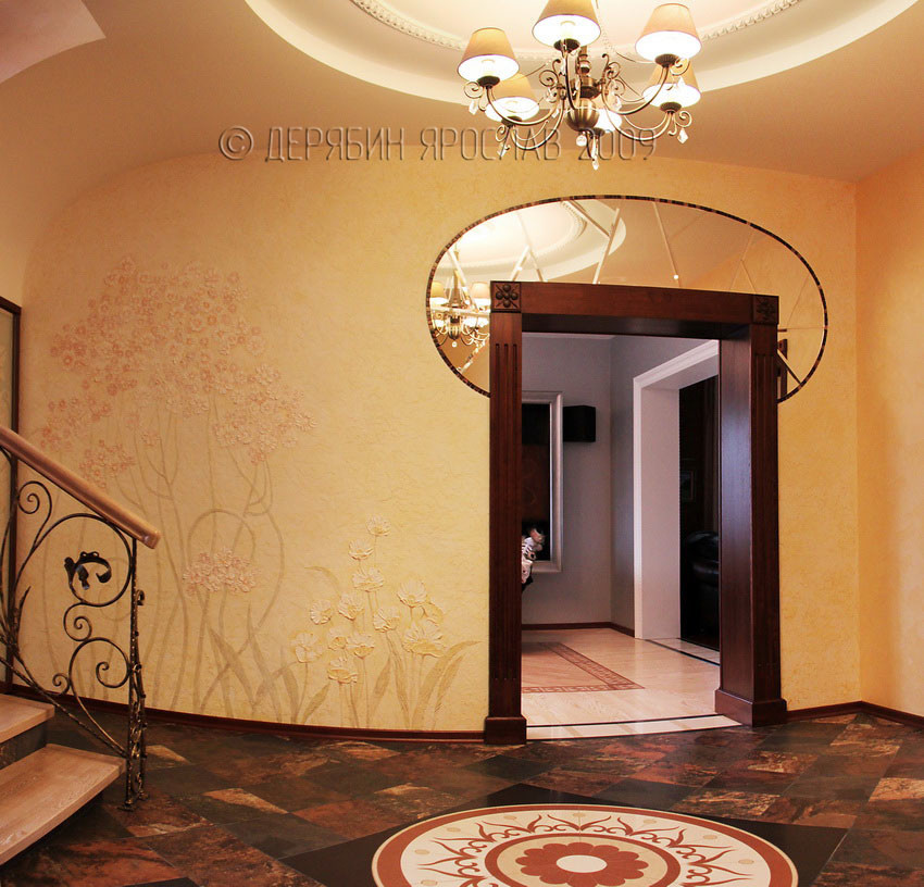 "Кофе с ароматом корицы" \ интерьер частного коттеджа