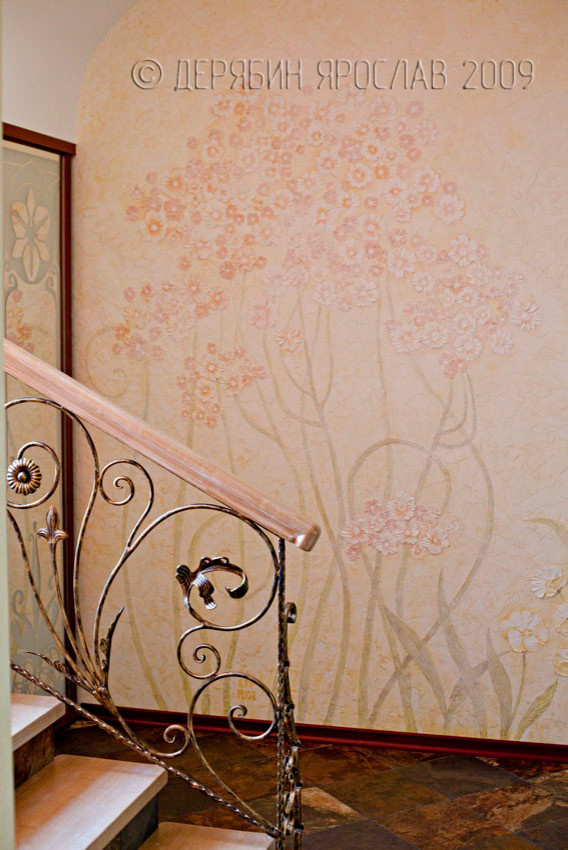 "Кофе с ароматом корицы" \ интерьер частного коттеджа