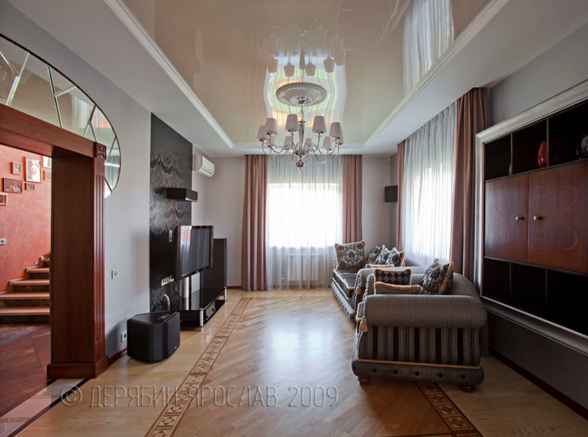 "Кофе с ароматом корицы" \ интерьер частного коттеджа