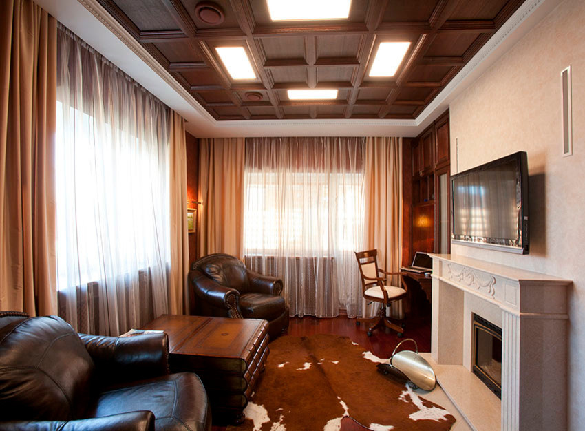 "Кофе с ароматом корицы" \ интерьер частного коттеджа