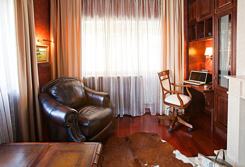 "Кофе с ароматом корицы" \ интерьер частного коттеджа