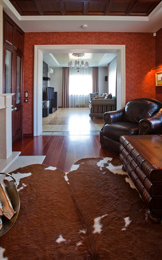 "Кофе с ароматом корицы" \ интерьер частного коттеджа