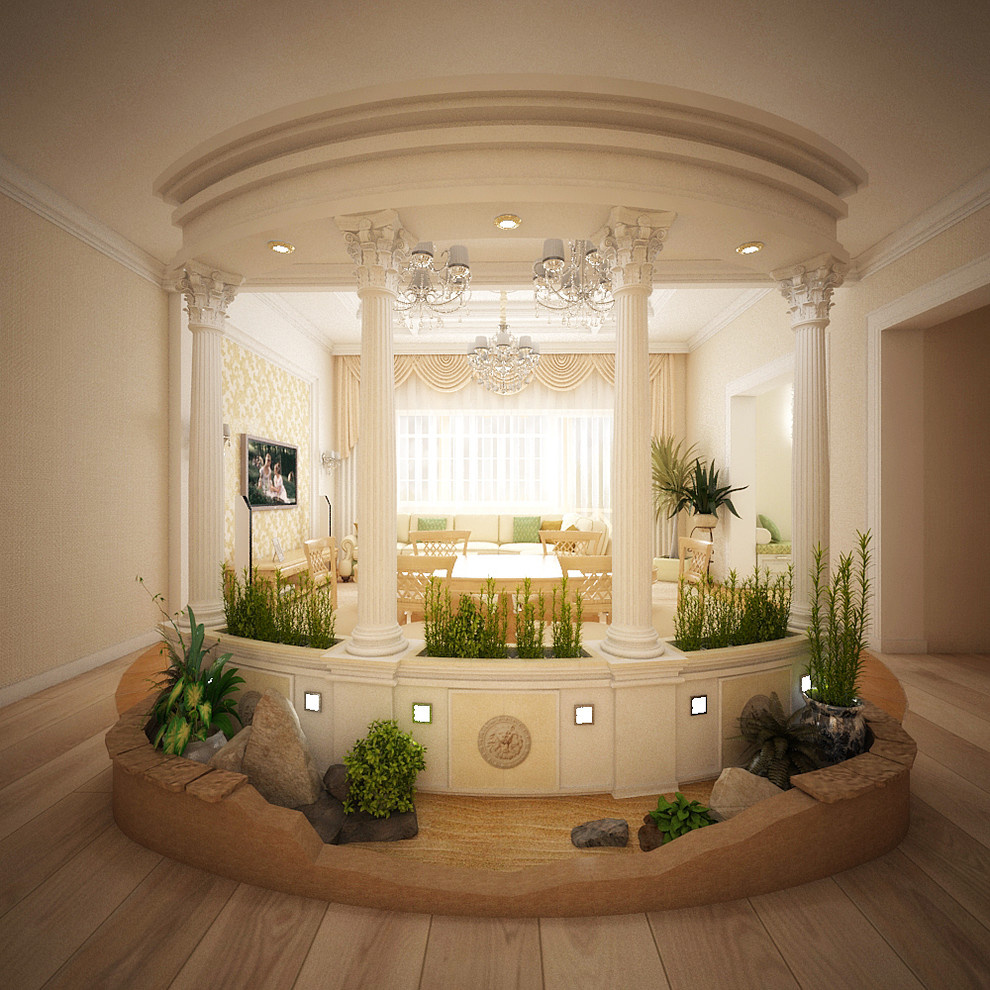 Интерьер дома в п.Мельница