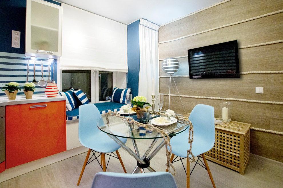 Кухня в морском стиле