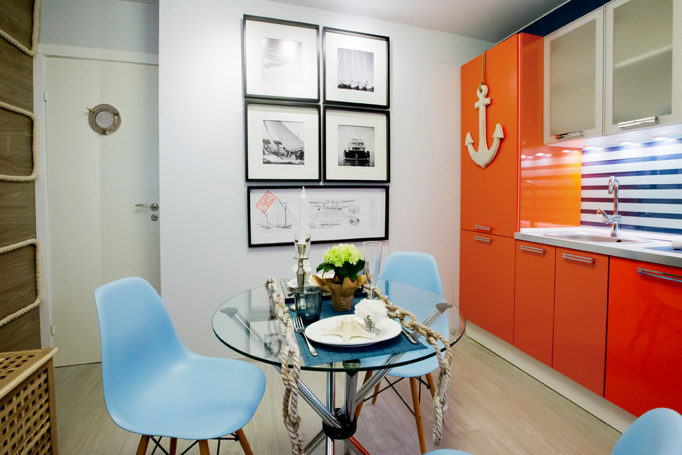 Кухня в морском стиле