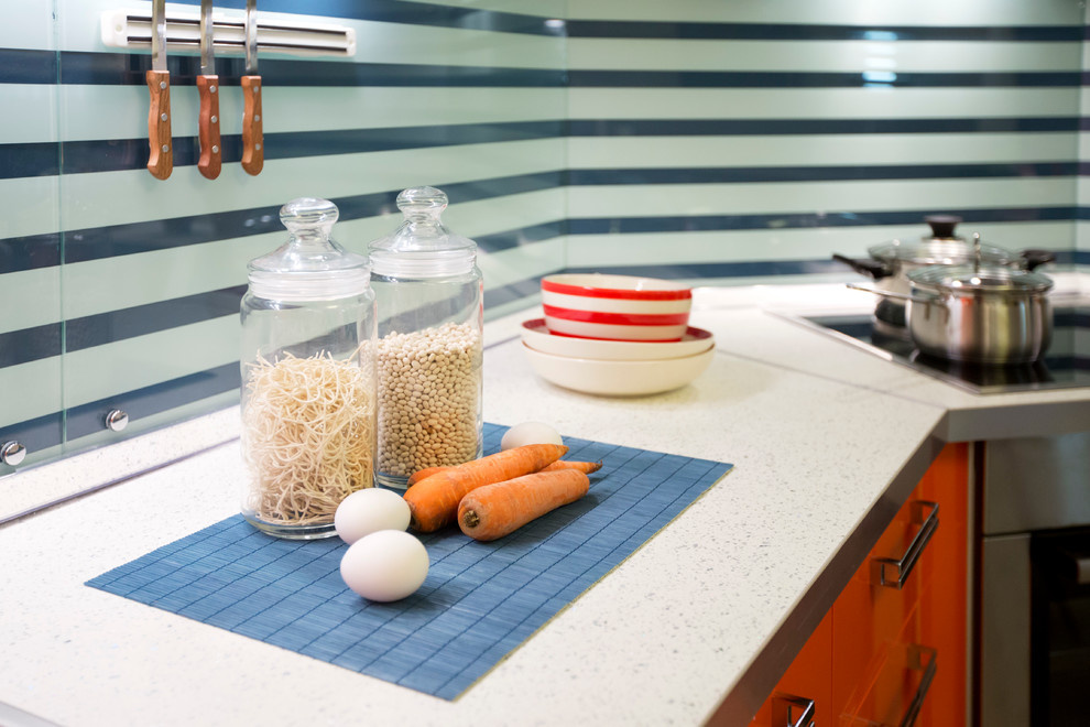 Кухня в морском стиле