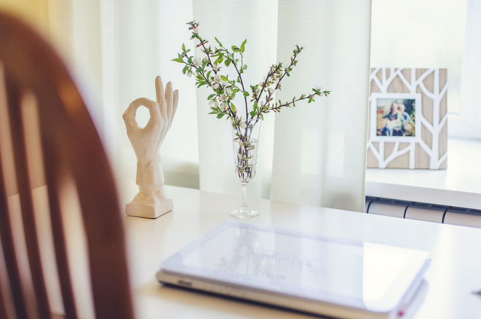 Туман недвижим голубой