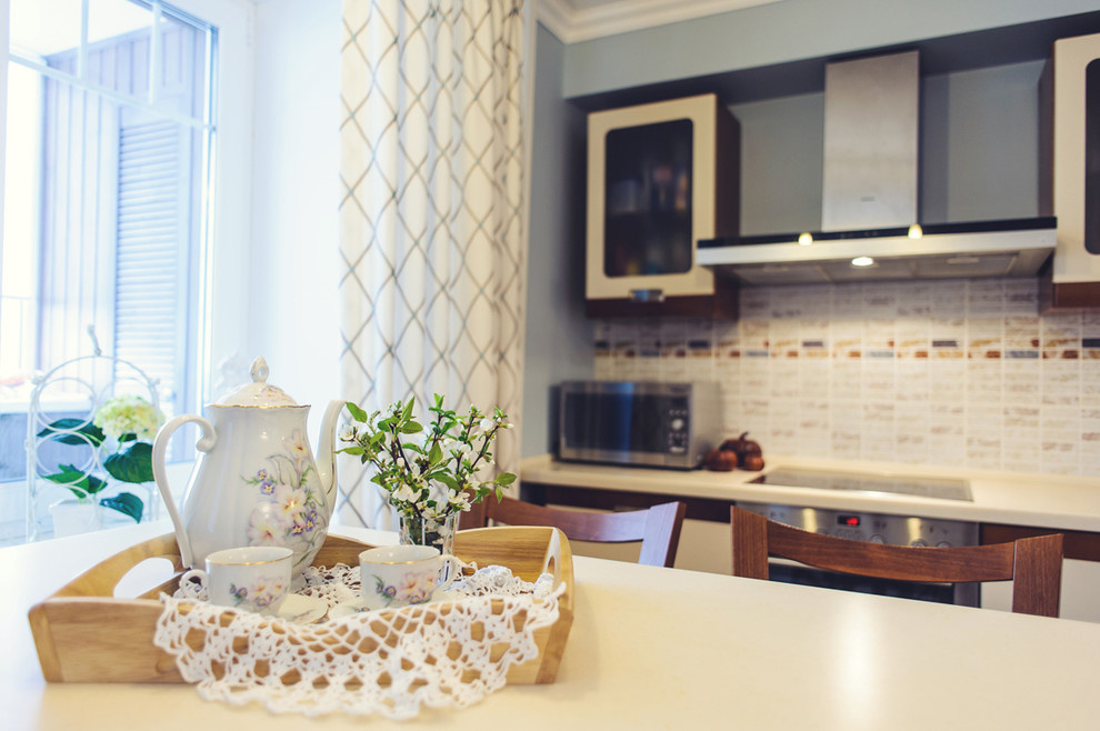 Туман недвижим голубой