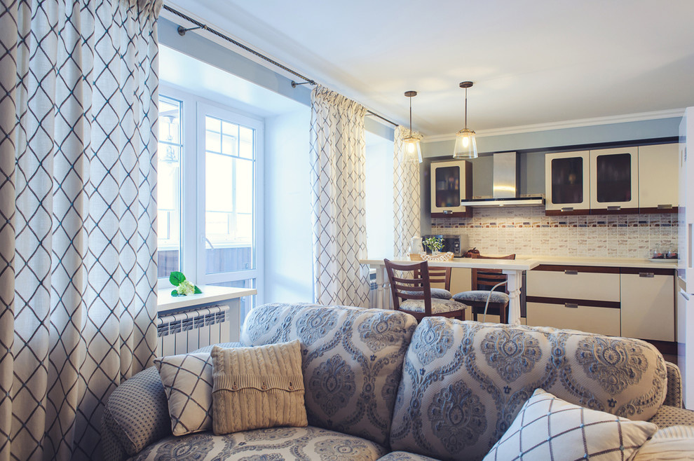 Туман недвижим голубой