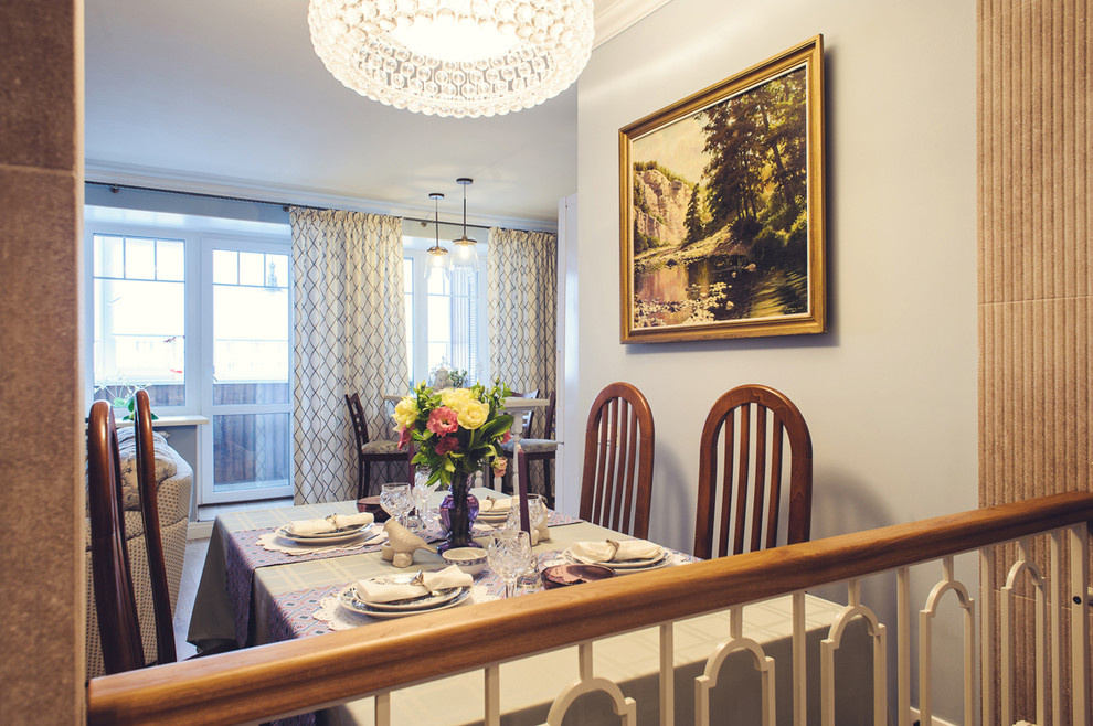 Туман недвижим голубой