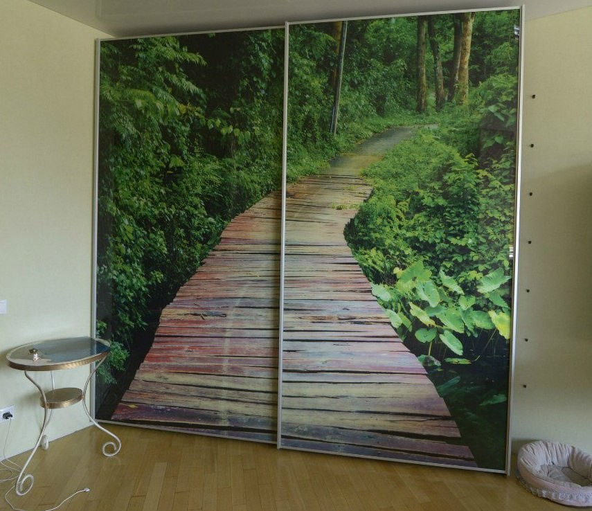 Обложка проекта: Шкаф-купе и секретер для молодой семьи