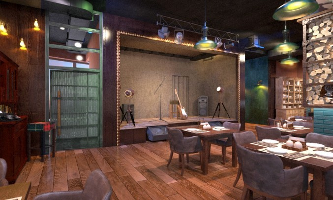 Коммерческие интерьеры