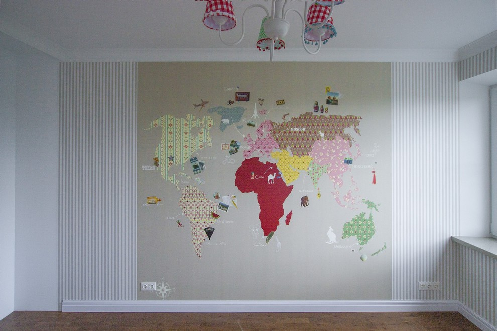 Квартира в стиле американская/современная классика