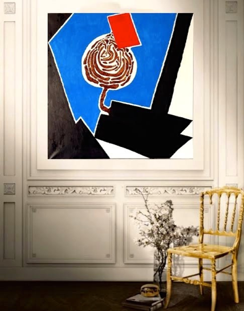 «Chocolate flower, red card and black thoughts about Him»