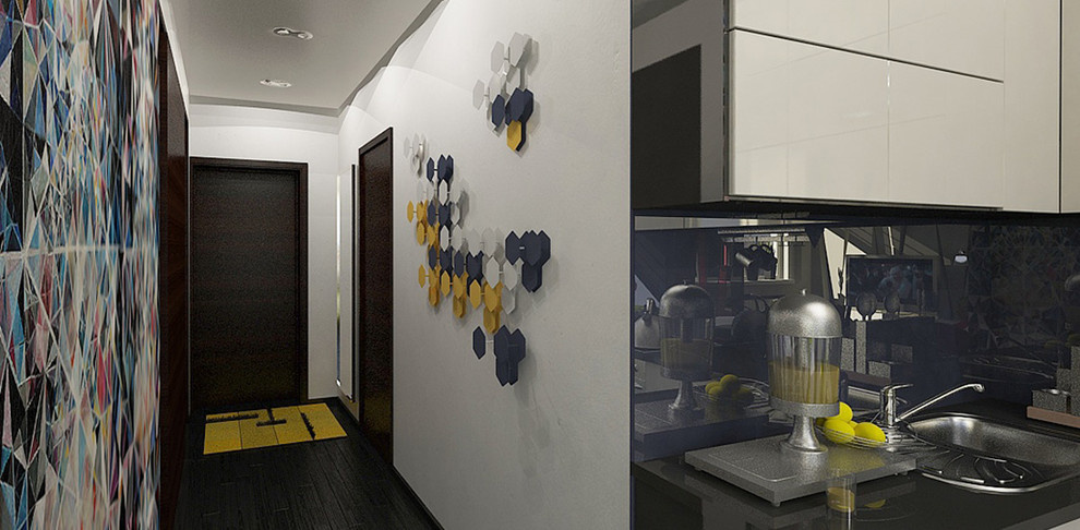 Дизайн-проект однокомнатной квартиры