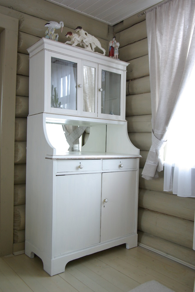 Интерьер в бревенчатом доме