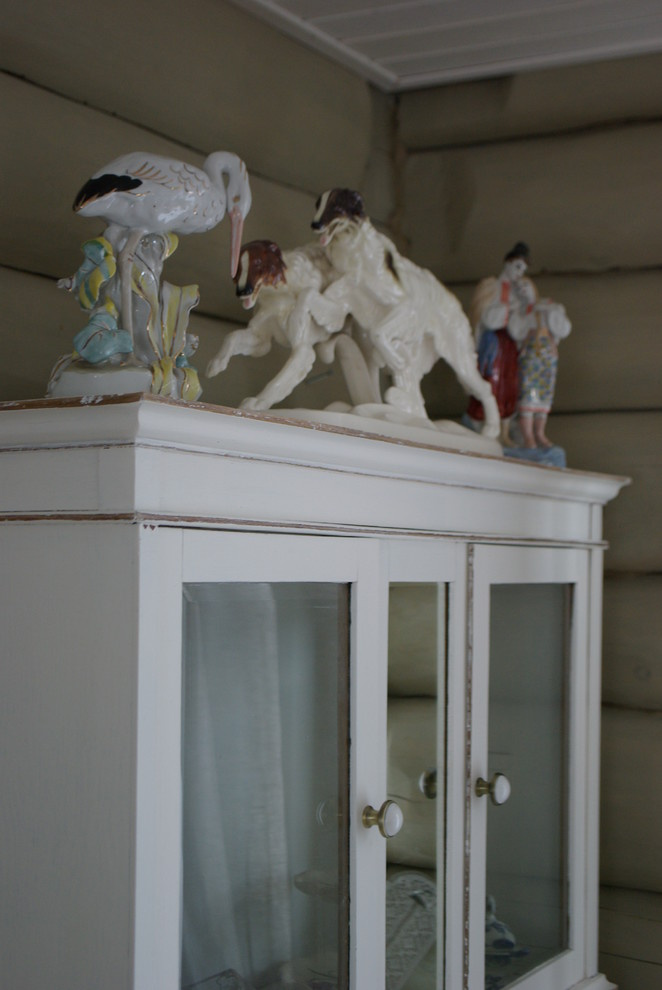 Интерьер в бревенчатом доме