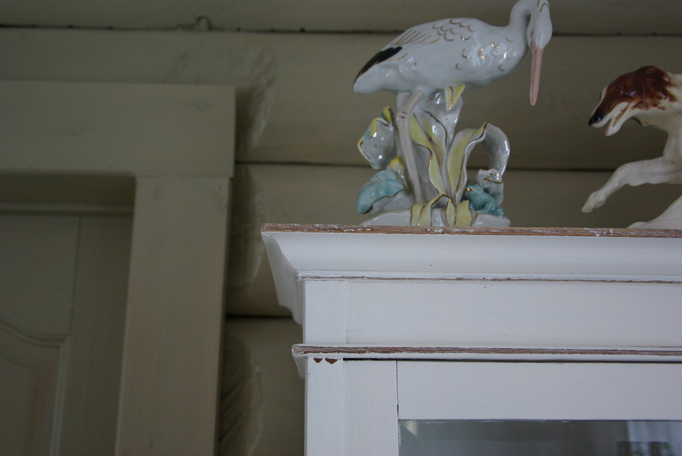 Интерьер в бревенчатом доме