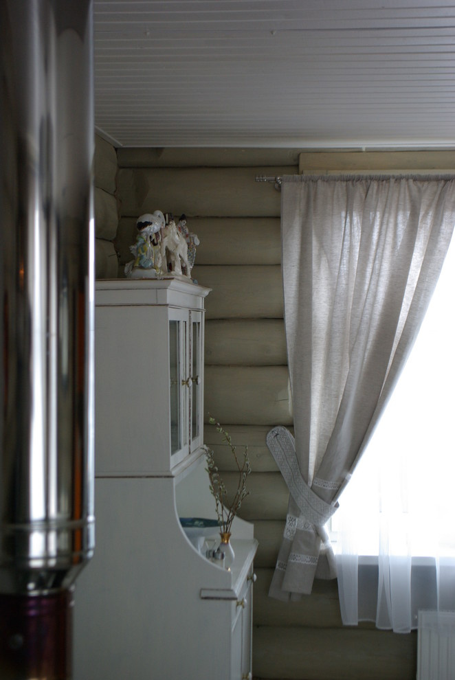 Интерьер в бревенчатом доме