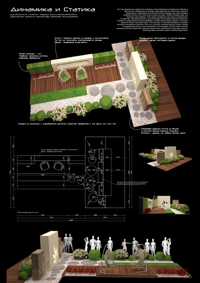 Динамика и Статика. Вторая выставка садов "Сады и Люди".