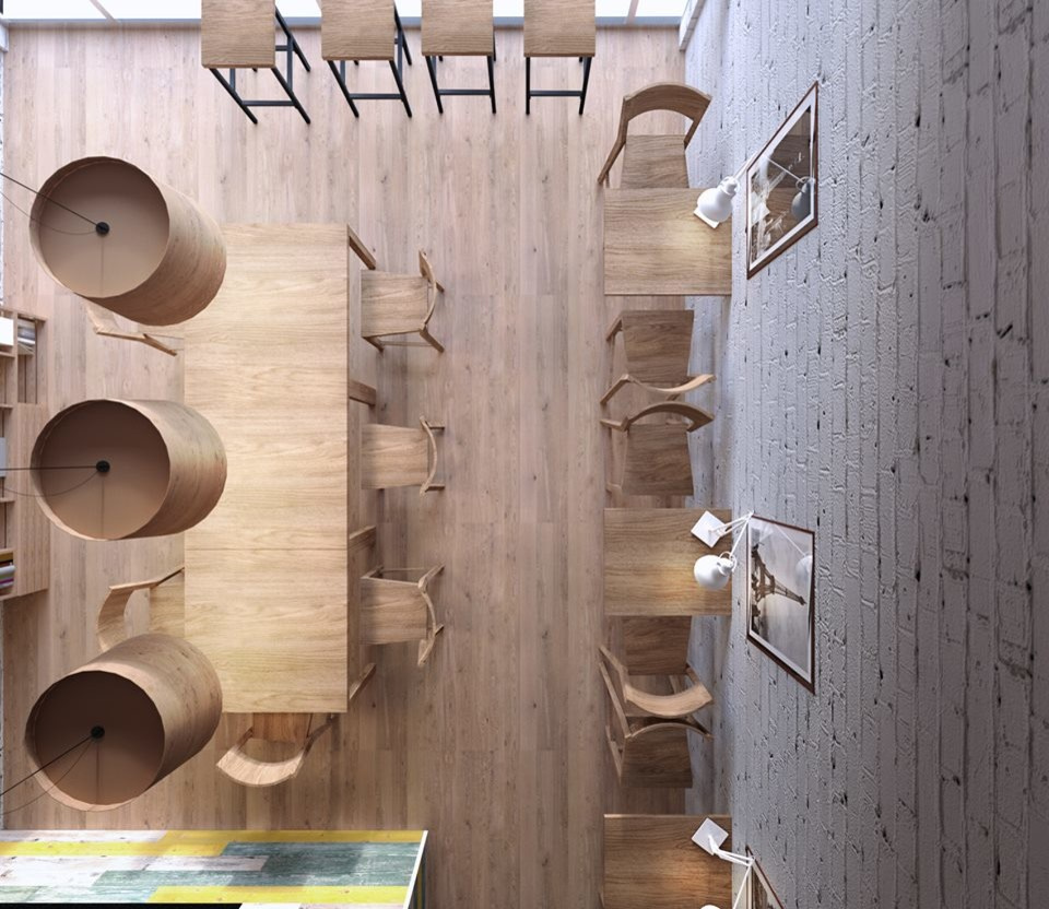 ДИЗАЙН ИНТЕРЬЕРА ДЖУСИ БАРА