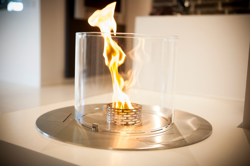 Гостиная. Камин (биокамин) Decoflame
