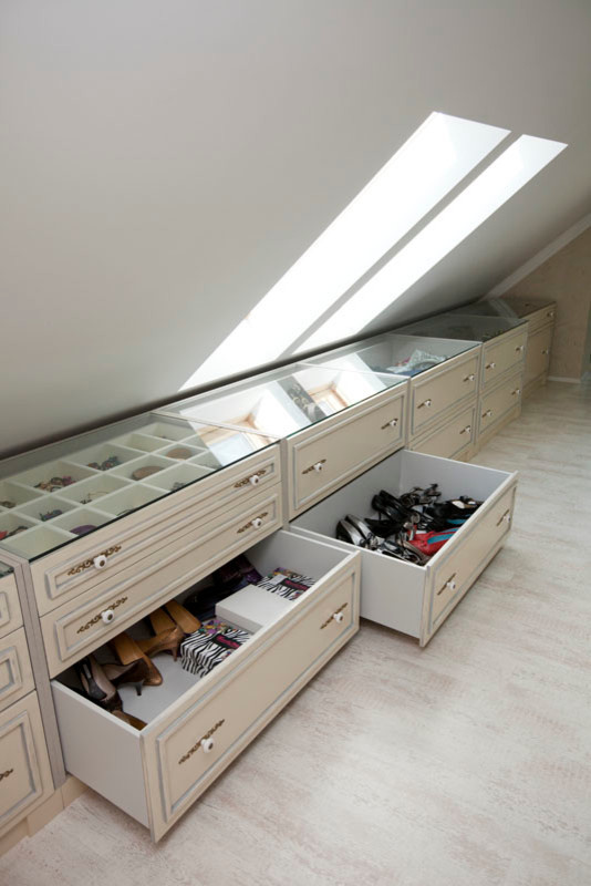 Гардеробная в частном доме