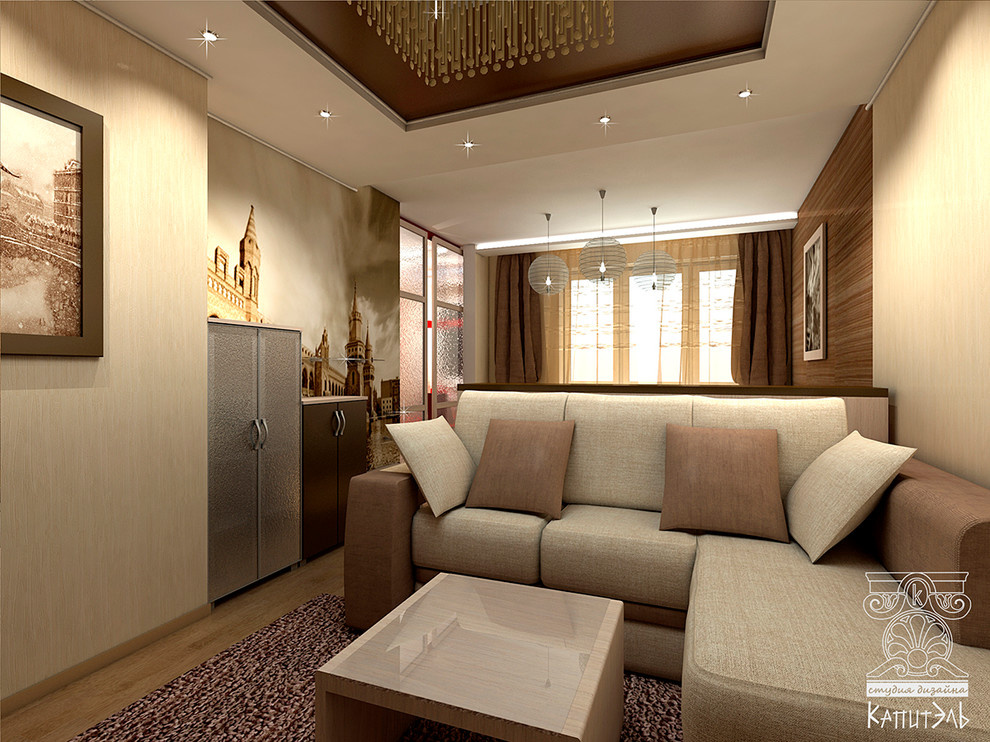 Обложка проекта: шоколадная гостиная