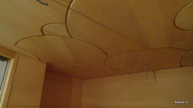 Парилка из кедровых панелей