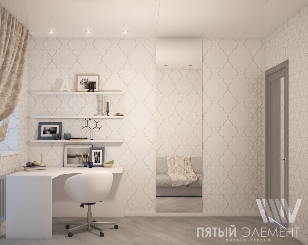 двухуровневая квартира в минимализме