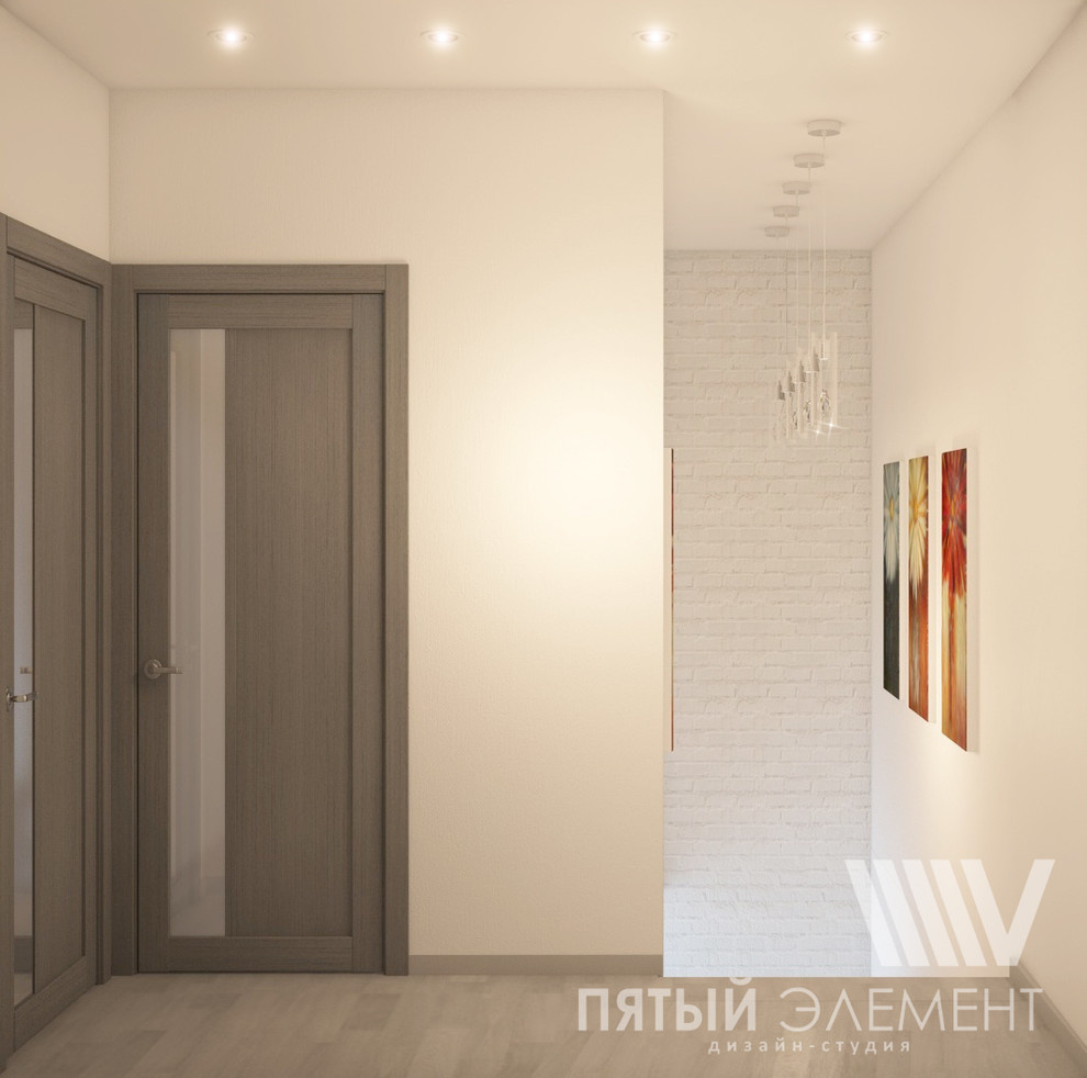 двухуровневая квартира в минимализме