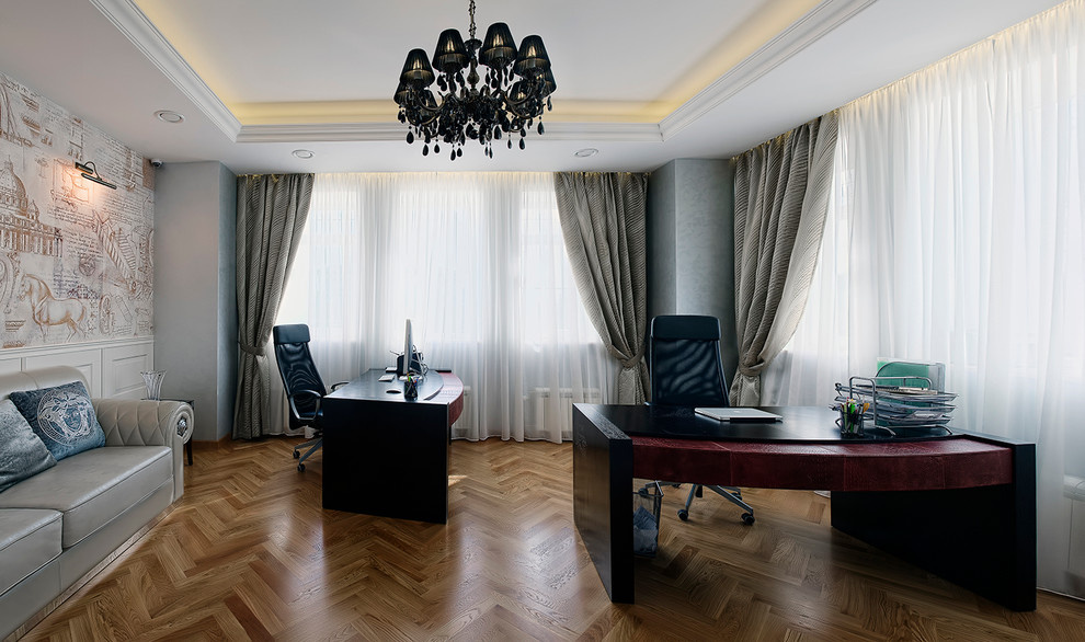 Интерьер коттеджа в стиле Фьюжн в Подмосковье