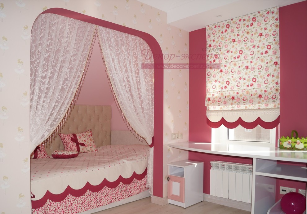 Шторы в детскую комнату девочки