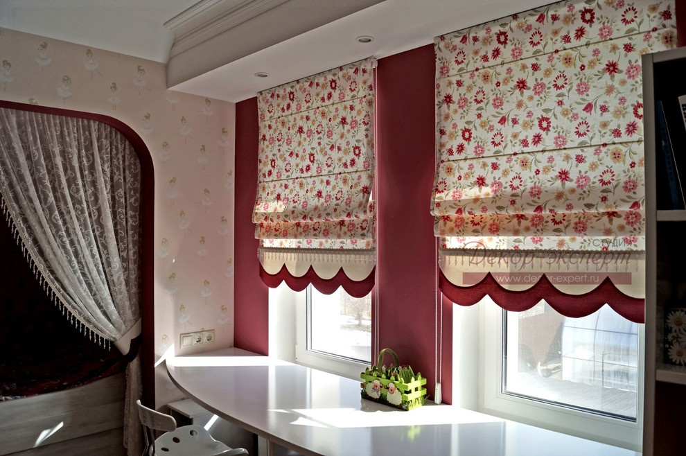 Шторы в детскую комнату девочки