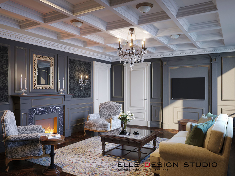 Классический интерьер в Подмосковье