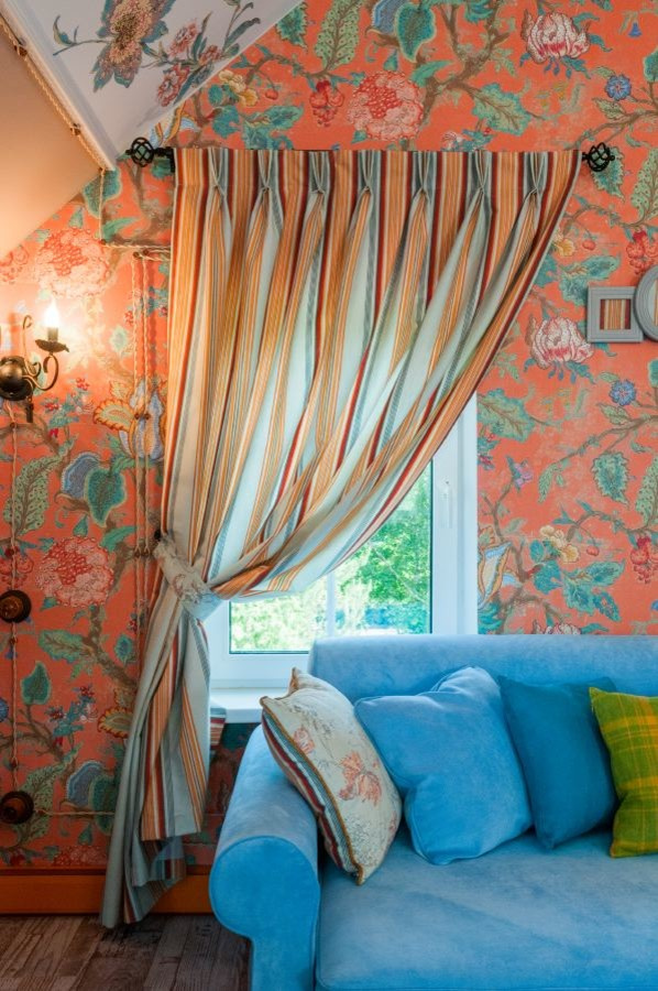 Гостиная в стиле русского прованса