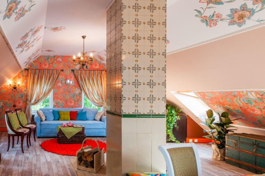 Гостиная в стиле русского Прованса