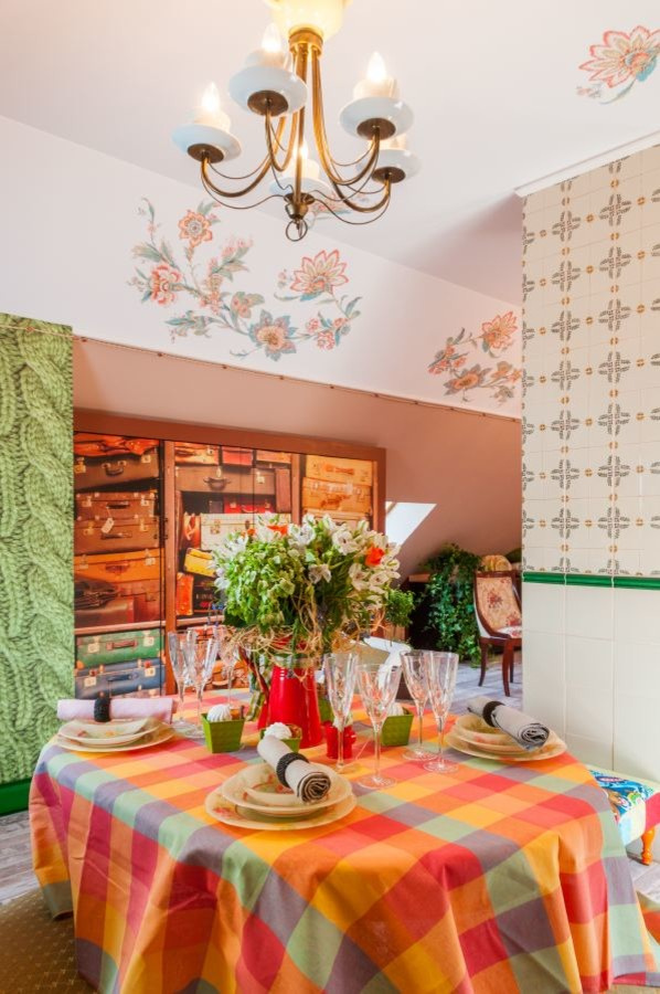 Гостиная в стиле русского прованса