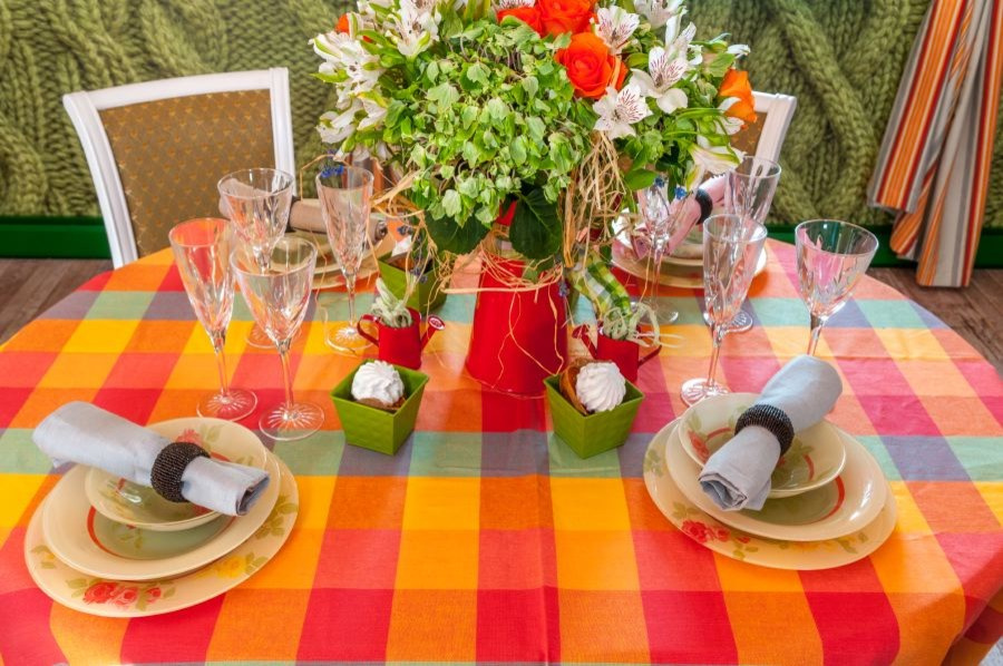 Гостиная в стиле русского прованса