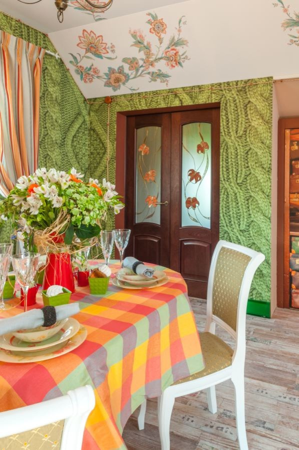 Гостиная в стиле русского прованса