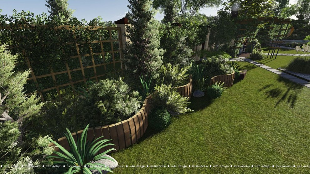 Дизайн участка площадью 12 соток