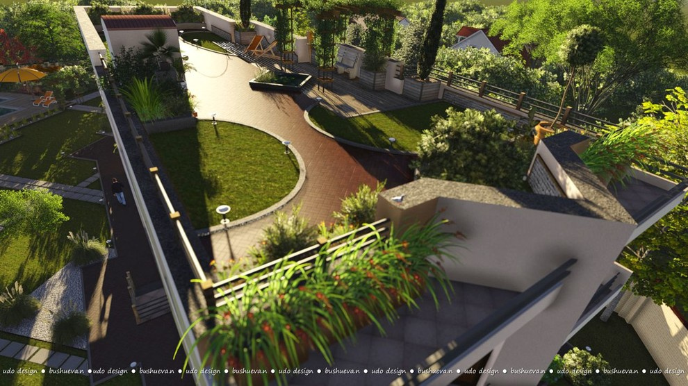 Дизайн участка площадью 12 соток