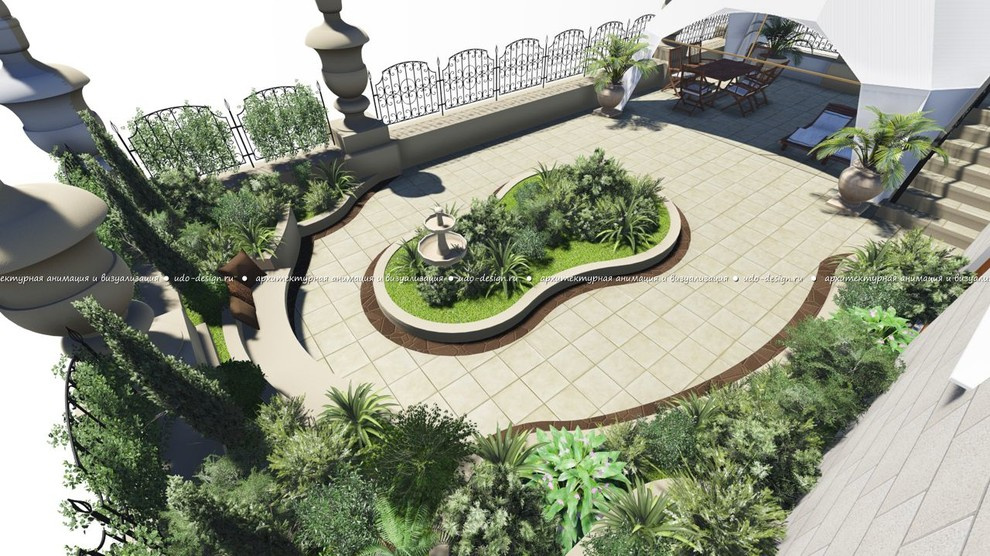 Балкон площадью 100 кв.м.