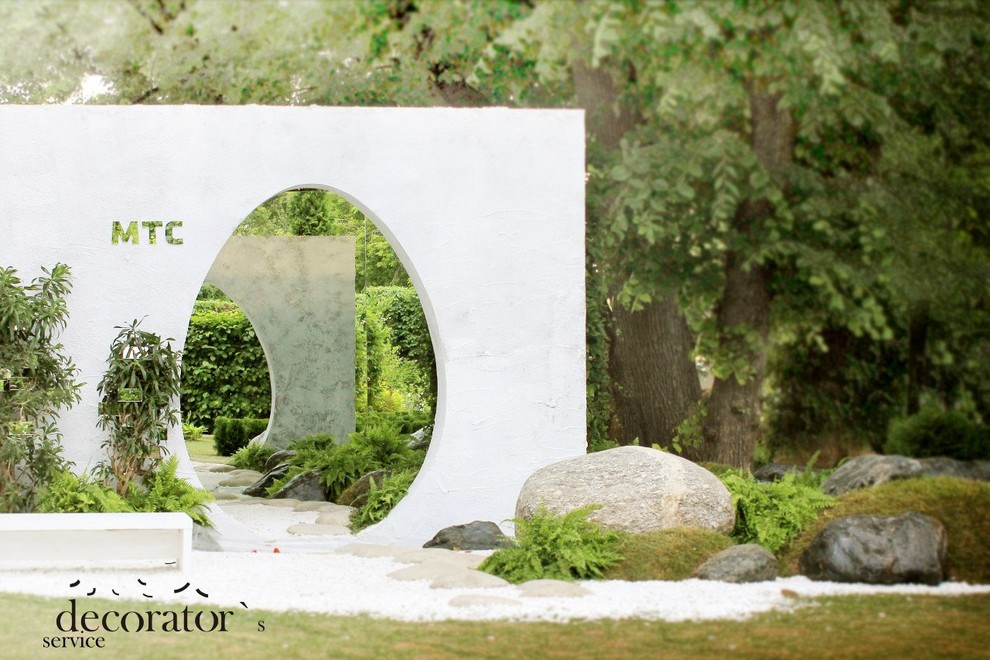 стенд-сад для МТС на Moscow Flower Show 2013 . Парк Горького