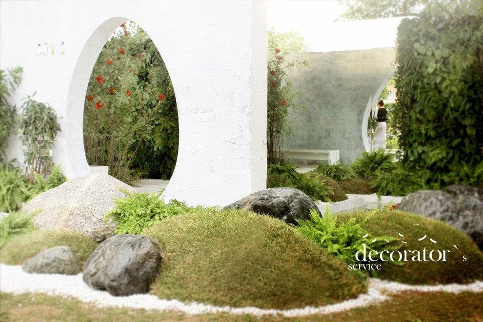 стенд-сад для МТС на Moscow Flower Show 2013 . Парк Горького