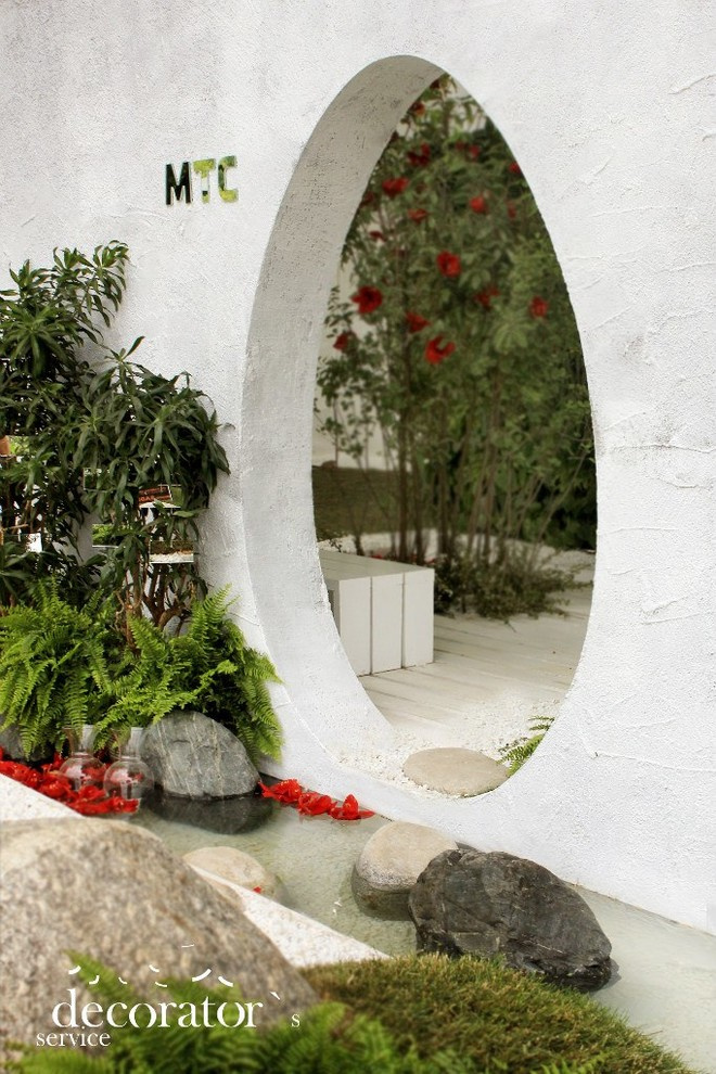 стенд-сад для МТС на Moscow Flower Show 2013 . Парк Горького