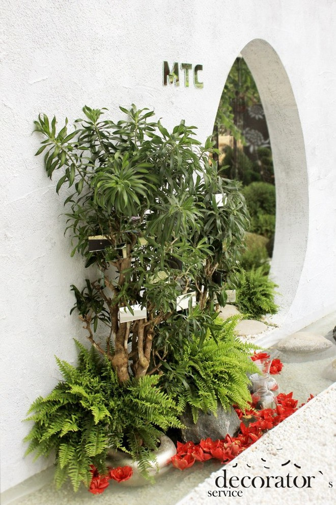 стенд-сад для МТС на Moscow Flower Show 2013 . Парк Горького