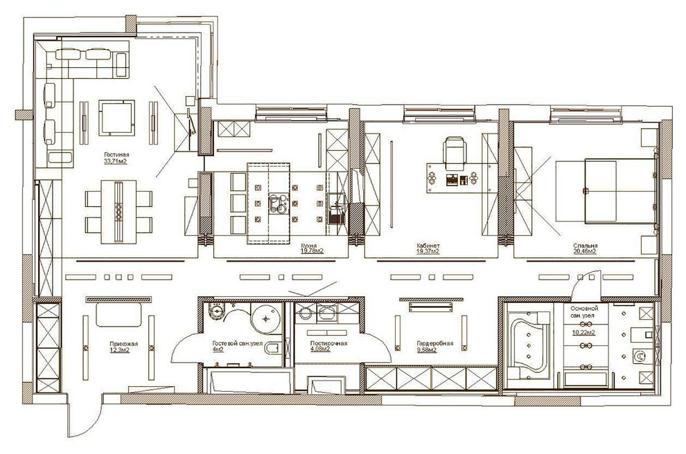 Квартира в ЖК "Воробьевы Горы" I