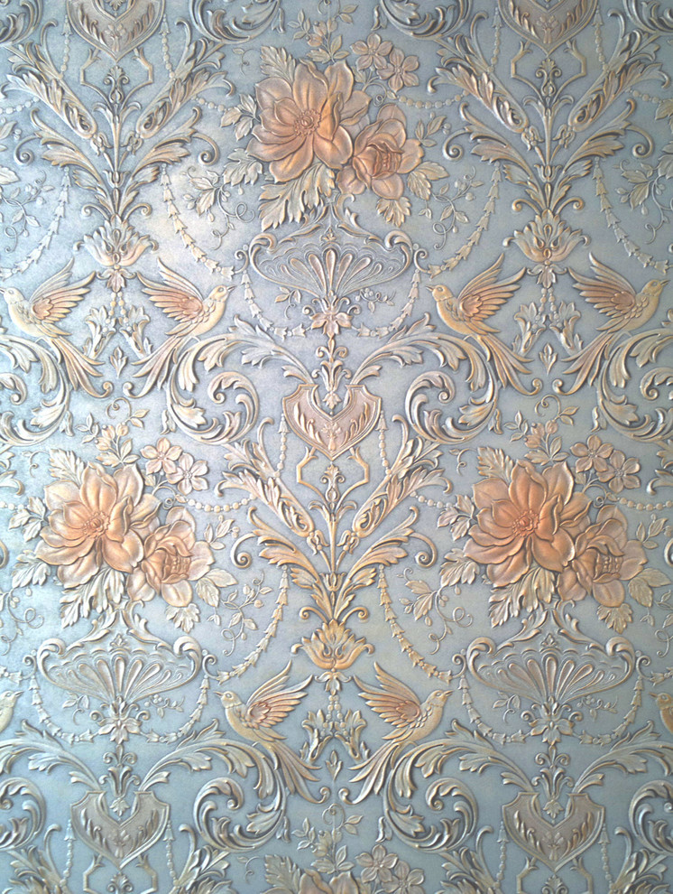 Lincrusta и роспись